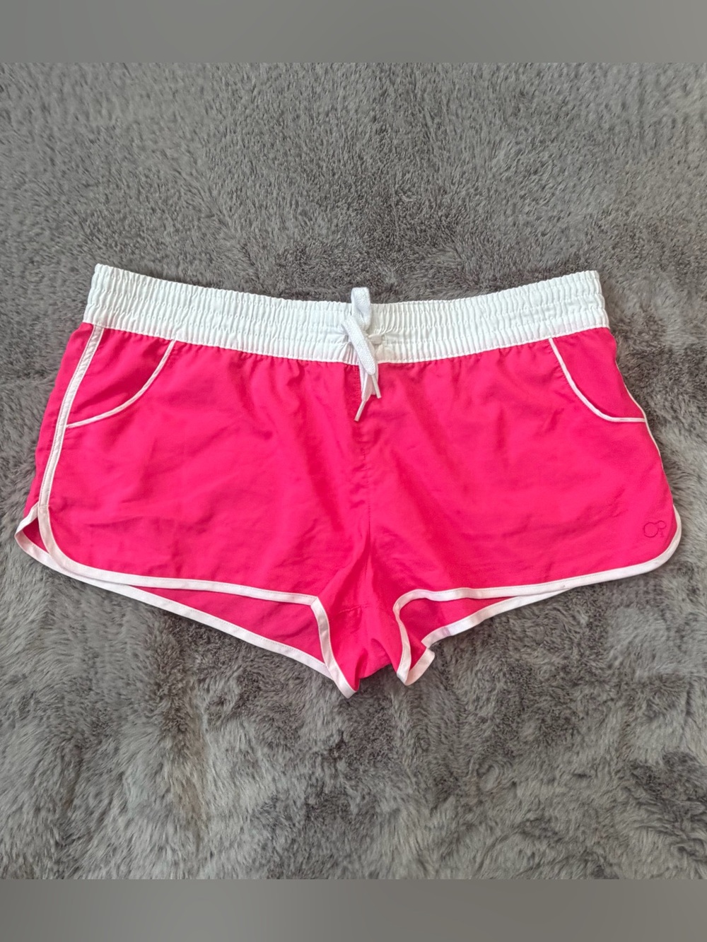 OP Women's Hot Pink Athletic/Swim Shorts